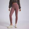 High-Waisted Seamless Fleece-Lined Yoga Leggings Women Breathable Butt-Lifting Pocketed Workout Pants