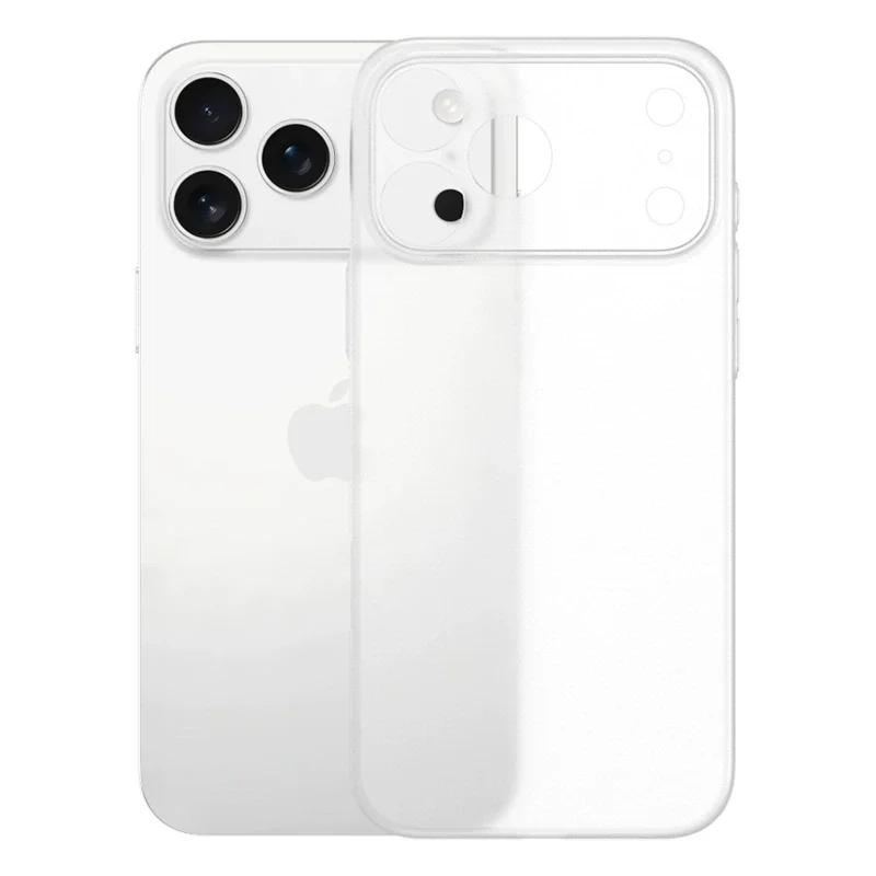 Ультратонкий Матовый Полупрозрачный Чехол Для Телефона Для Для Iphone 17 16 1 14 13 Pro Max 17Pro 17 Air Защита Камеры Ударопрочный Чехол