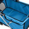 Foldable Pet Stroller Blue 76 x 50 x 100 cm Oxford Fabric