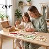Art And Craft Kits Garden Animal Stitching Card Kit, DIY Stitch by Making Kit Hand, Thread Embroidery Greeting for Adults Beginners Handmade Cards