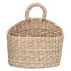Hanging Basket Seagrass Woven Wall Hanging Storage Basket Organizer for Home Garden Decoration
