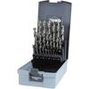 RUKO 214215RO HSS-G Drill Bit Set for Metal 25 Pieces DIN 338 Cylindrical Shank 1 Set