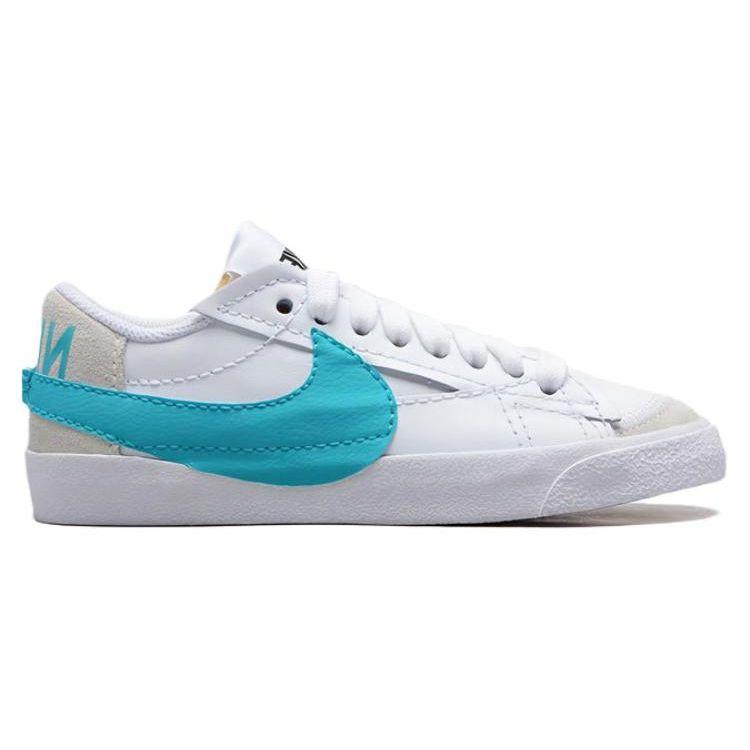 Nike Blazer Low 77 Jumbo White/Summit White/Team Orange/Dusty Cactus Women Sneakers DQ1470-107