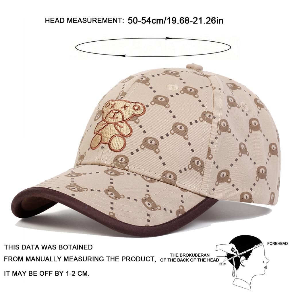 Детские бейсболки с вышивкой в виде маленького медведя XX, весна-осень, регулируемые повседневные шляпы для мальчиков и девочек, солнцезащитная кепка для путешествий