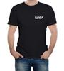 Nasa Left Breast Logo Mens T-Shirt Space Travel Mars Shuttle Solar System