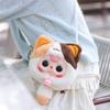 Baby Three Lucky Cat Zipper Bag Series Blind Box Decoration Backpack Pendant Cute Plush Doll Mystery Box Christmas Birthday Gift