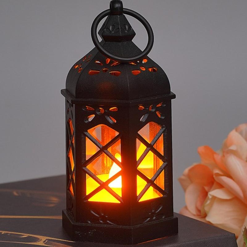Friendly Electronic Candle Lamp Lanterns for Home Decoration Camping Restaurants and Weddings with Battery Power
