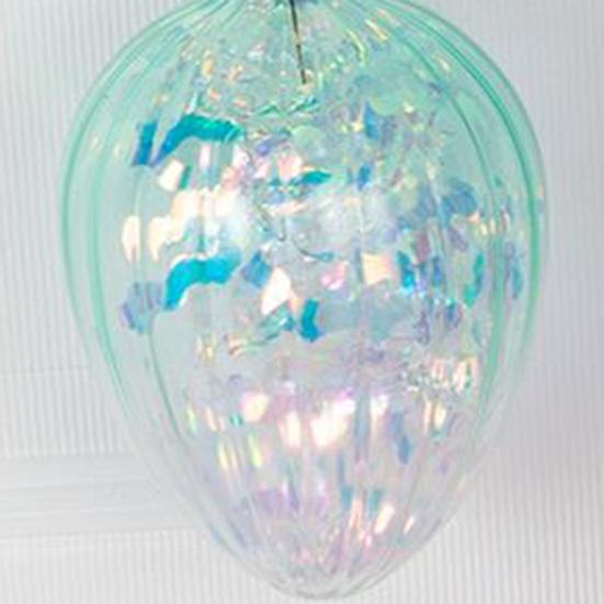 2 шт. пасхальное стеклянное яйцо, подвесное украшение со шнурком, многоразовое розовое, синее, зеленое, прозрачное яйцо, пасхальный фестиваль, орнамент, кулон, праздничные подарки