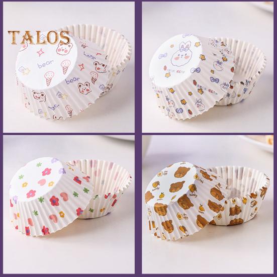 125 шт. бумажные стаканчики для кексов, термостойкие DIY пищевые полезные полезные чашки для выпечки кексов, чехлы для десертного магазина
