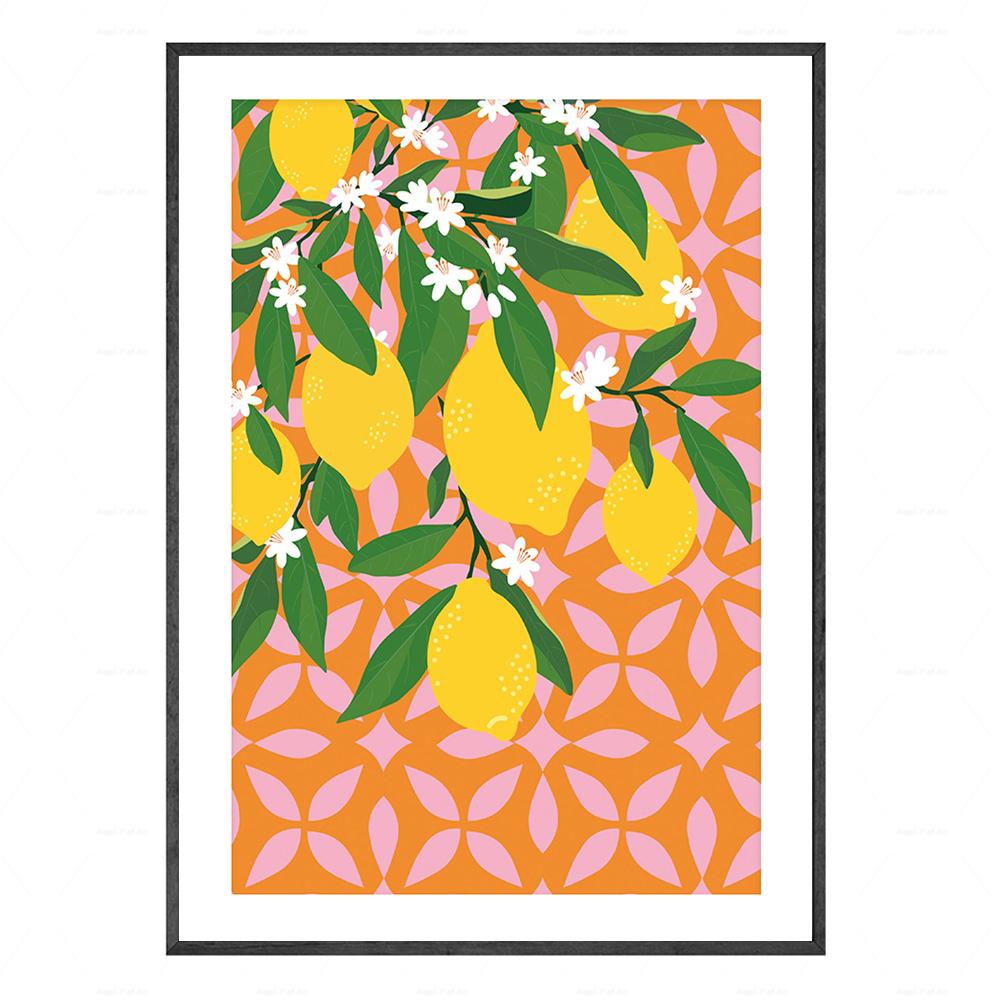 Ботаническое растение, геометрическая плитка, домашние растения, художественный принт, постеры, фисташковое монстера, морская ракушка, подвесное макраме, коттедж, основной декор для галереи