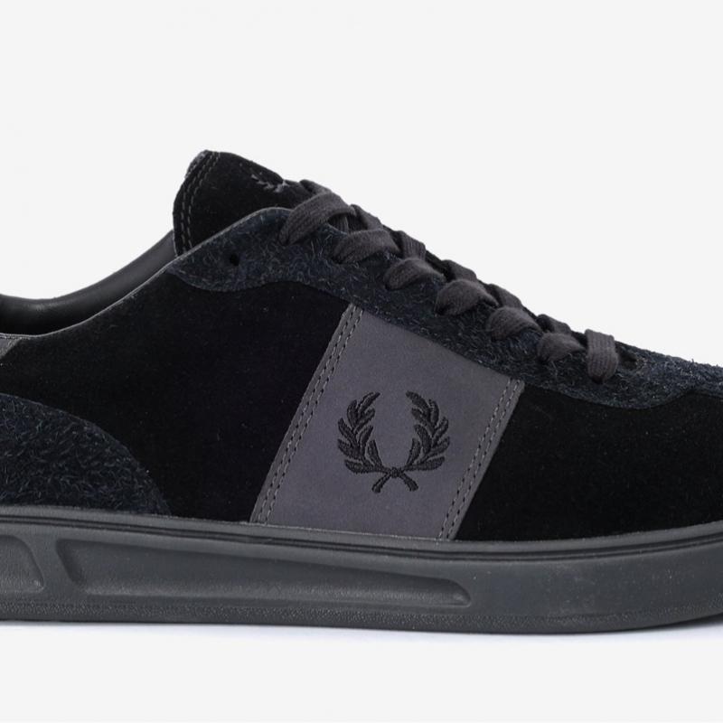 Fred Perry Мужские Черные Кроссовки Sfpm2438325 U73