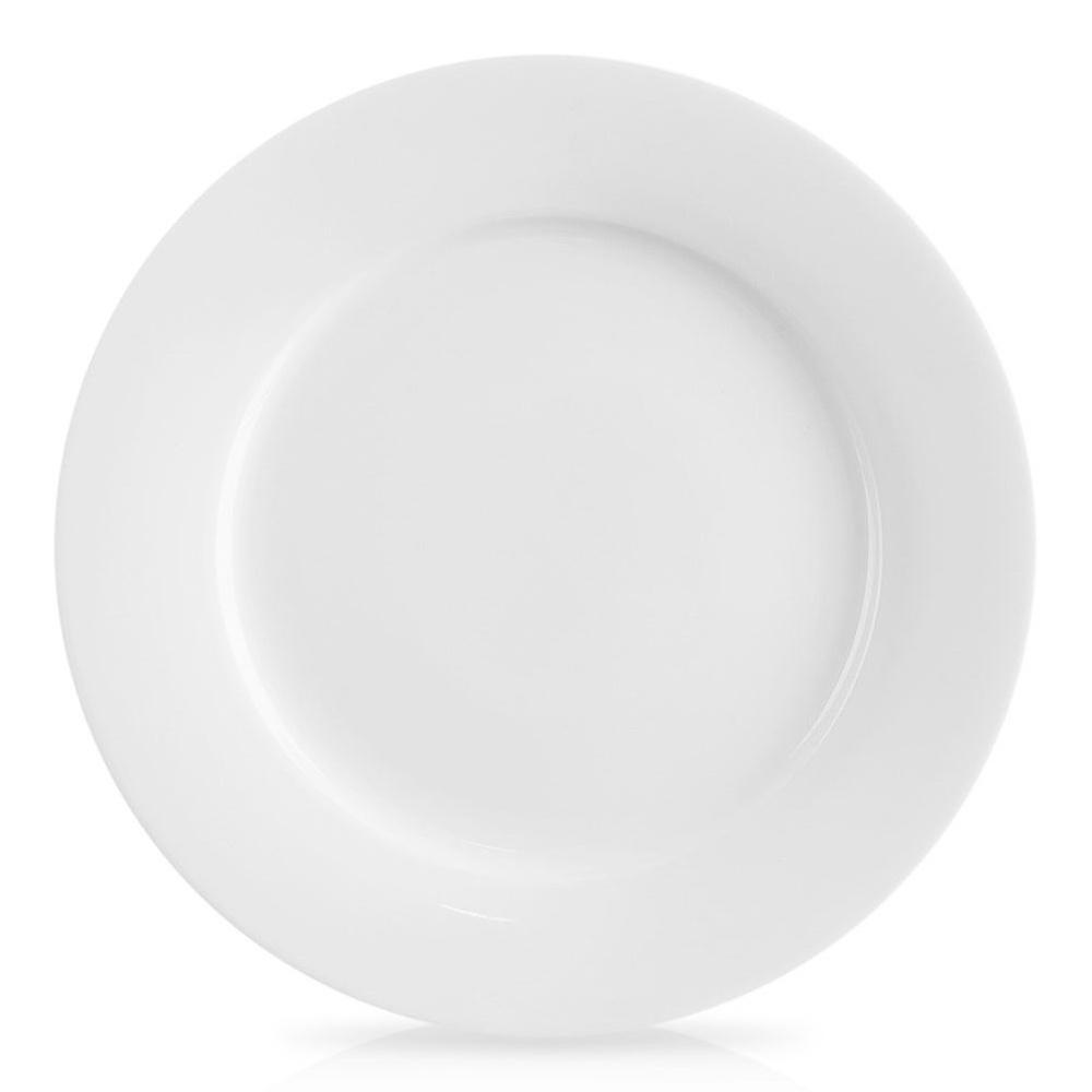 Small Dessert Plate Cake Plate Porcelain White Classic 19 cm