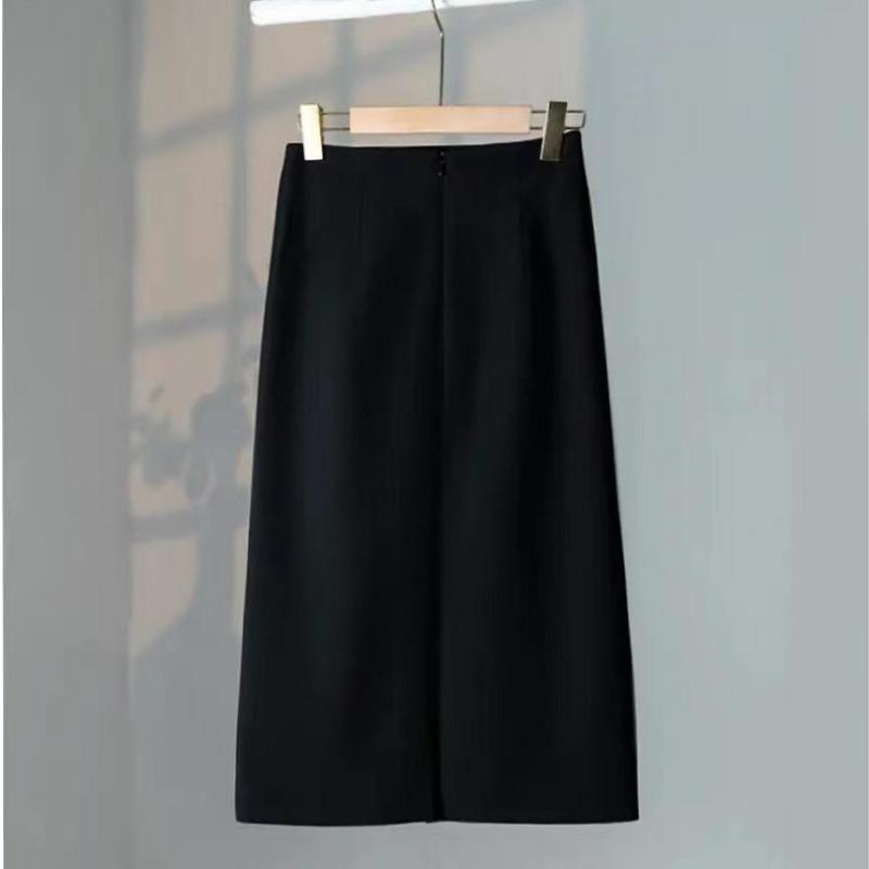 Женские сексуальные облегающие юбки. Эластичная офисная юбка-карандаш премиум-класса. Юбка ниже колена с высокой талией. Классические и лестные повседневные деловые наряды.