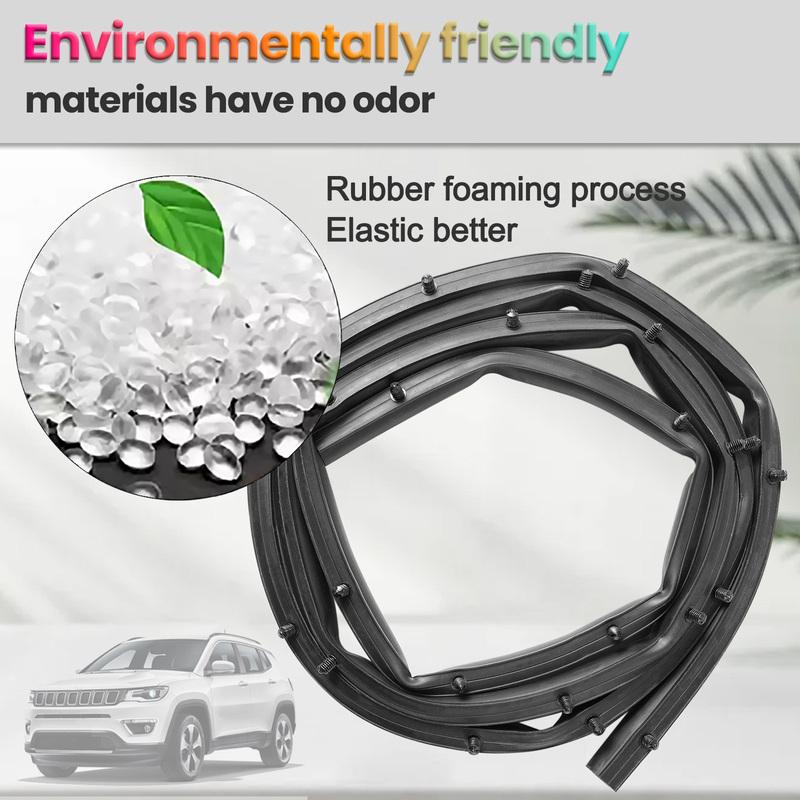 Уплотнительная лента капота Отделка Уплотнитель для Jeep Grand Cherokee 2011 - Dodge Durango Материал Резина Прямая замена 68070493A