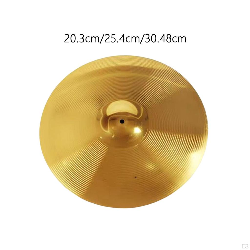 Brass Crash Cymbal Designed for Drum Enthusiasts And Performance Parts