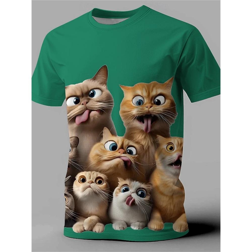 Мультфильм животных ленивец 3D печать модная мужская футболка с коротким рукавом для летних видов спорта на открытом воздухе плюс размер мужская детская футболка топы