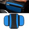 Leather Car Center Console Cover, Microfiber Leather Vehicle Armrest Protector Cushion with 2 Storage Bags, Universal Cars Armrest Cushion for SUV,