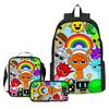 Large-capacity Backpack For Primary And Secondary School Students, Cartoon Shoulder Bag And Pencil Case For Children