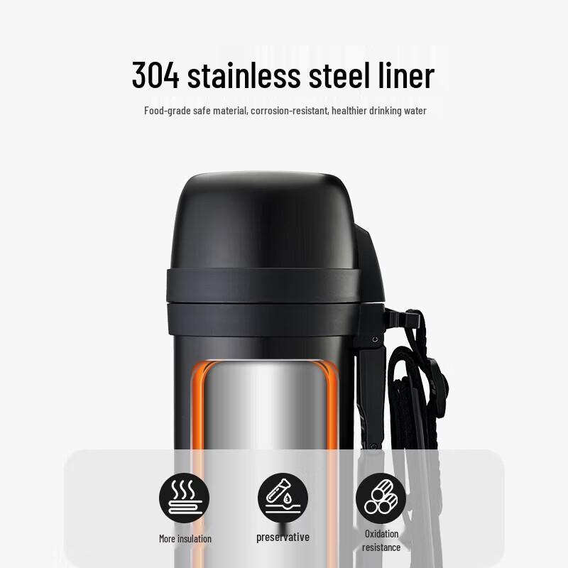 Thermos Портативная термоизолированная дорожная фляга