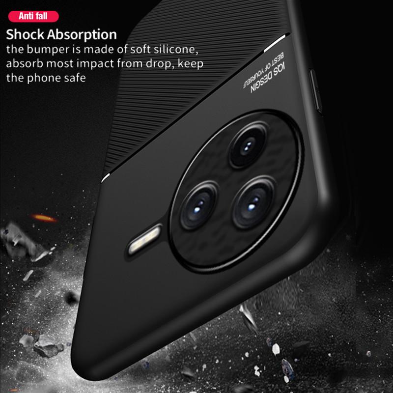 Прочный нескользящий магнитный чехол для Xiaomi Poco F7 Pro F7 Ultra 5G Защитная крышка Задняя панель Coque Fundas Capa