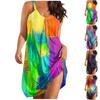 Women's Fashion Strapless Casual Sleeveless Printed Loose Camisole Dress