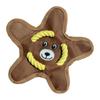 Bite Resistant Interactive Dog Throw Toy Squeak Sound Pet Teeth Cleaning Toy  Puppies Use