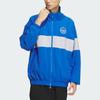 adidas Оригинальная ветровка Clover Rifta в стиле пэчворк, спортивная куртка с капюшоном, мужская верхняя одежда, синяя IU4794
