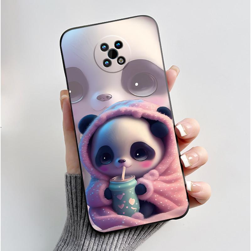 Fashion Jelly Color Black Case For Nokia G50 5G Shockproof Bumper Soft Cover New Design Astronaut Pattern Shell