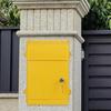 Wall Mounted Mailbox Key Drop Box Ballot Letter Catcher Postbox with Lock and for Gate