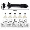Silicone Scraper Caulking Tool Sealant Spreader Finish Kit Caulk Tile Grout Applicator Window Door Cement Caulk Removal Tool