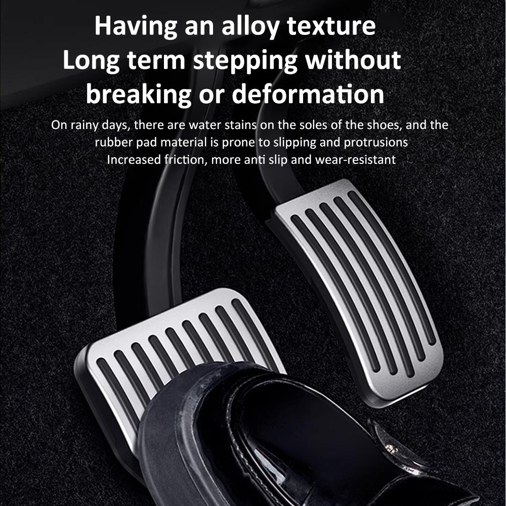 For Hyundai Sonata 6 YF I45 2011~2015 Car Brake Foot Pedals Rest Accelerator Cover Stainless Steel Pads Interior Parts Acessorie