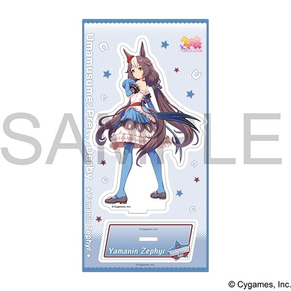 Акриловая подставка Yamanin Zephyr, соревновательная форма Uma Musume, официальный мерч