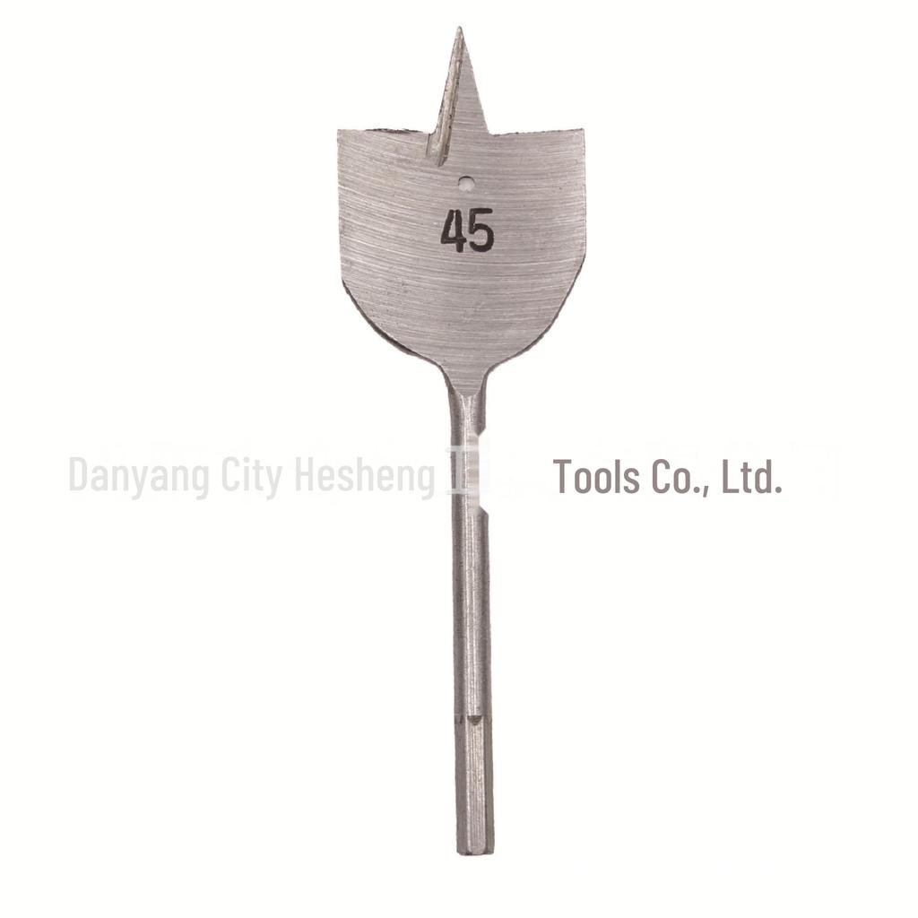 Набор из 6 шт. плоского сверла натурального цвета с шестигранной ручкой для деревообработки