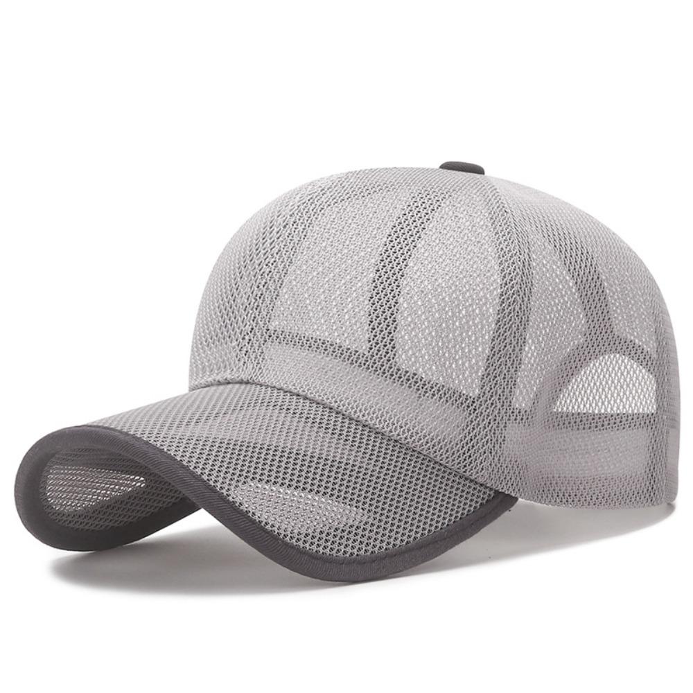 Бейсболка с полой сеткой, быстросохнущие спортивные сетчатые кепки, кепка дальнобойщика, мужская бейсболка, кепка для активного отдыха