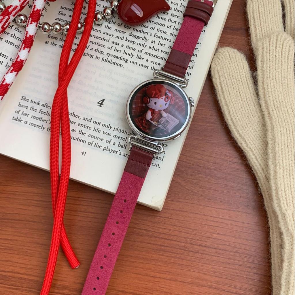 Suitable for Huawei GT5 Watch GT6watch4 Plush Leather Strap FIT4/3 Bracelet 10/9/8 Women