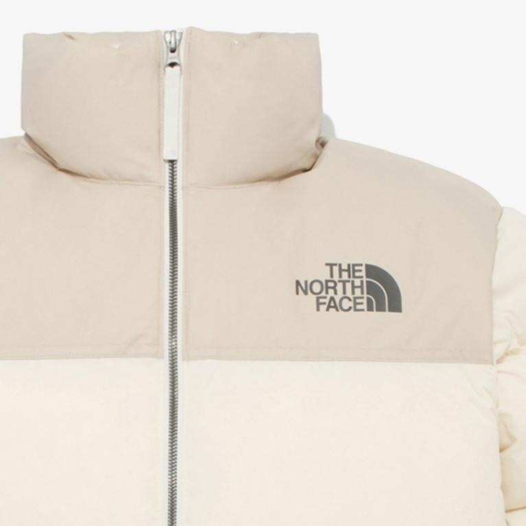 THE NORTH FACE Nuptse Down Jacket Men's Cream NJ1DQ79E