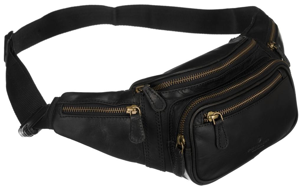 Leather bag PTN 2506-OLH-8519 Black