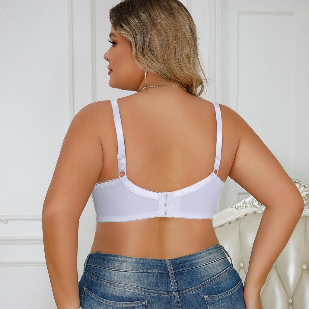 Fashion Large Size Underwear Women's Sexy Lace Gathering Bra Big Bra Explosive