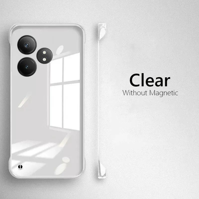 Frameless Magnetic For Magsafe Slim Case For Realme GT 6 6T GT6 GT6T Neo6 SE Neo6SE Wireless Charging Hard Back Cover