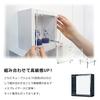 J-STAGE Acrylic Stand, Large, Square, 240 X 240, Height 50, Doll Stand, Figure Display, Doll Stand Furniture, Stylish, Transparent, Clear, Doll