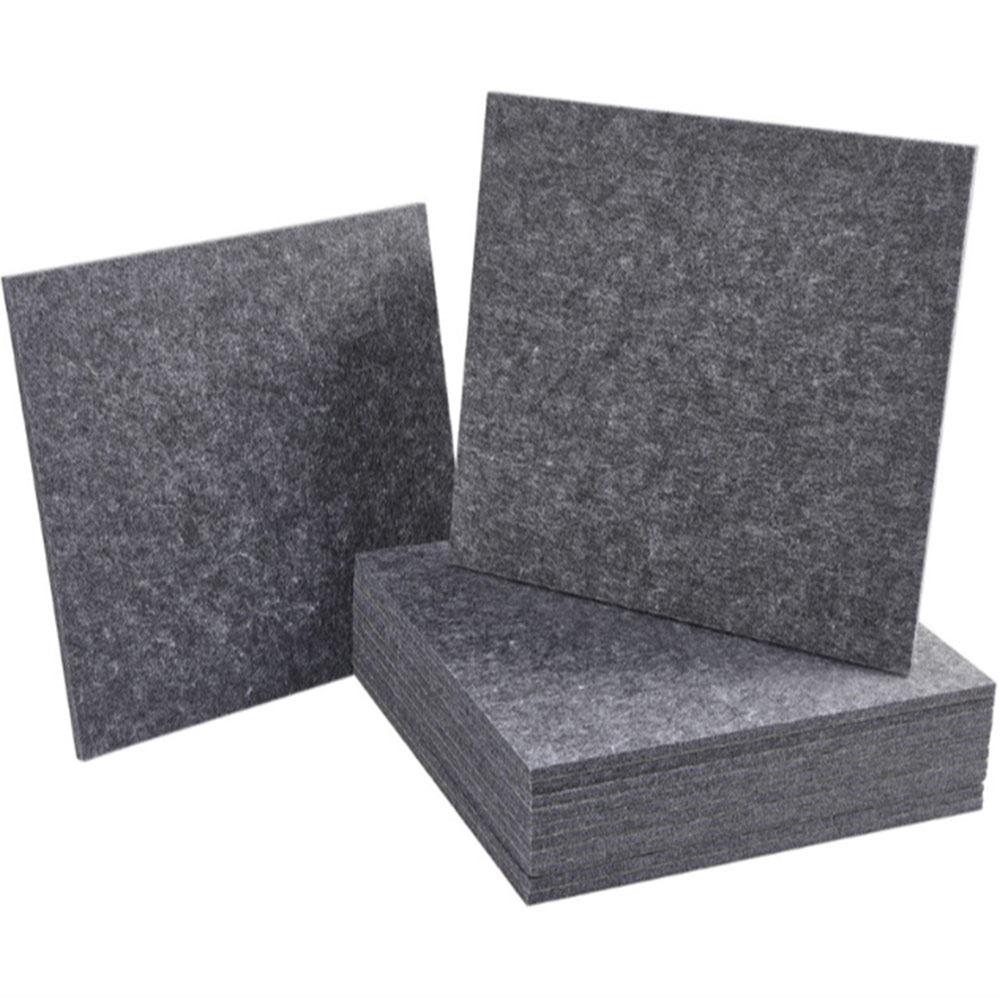 6 pieces/pack Self-Adhesive Sound-absorbing Foam DIY 3D Wall Decoration Board