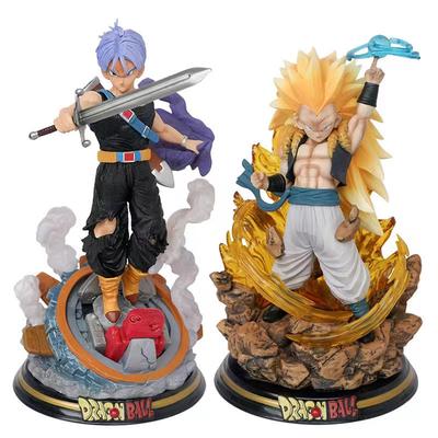 Фигурка Dragon Ball Z Сон Гоку SSJ3 Фигурка Будущего Транкса 26 см ПВХ Фигурки Действия GK Статуя Коллекционная Модель Игрушки