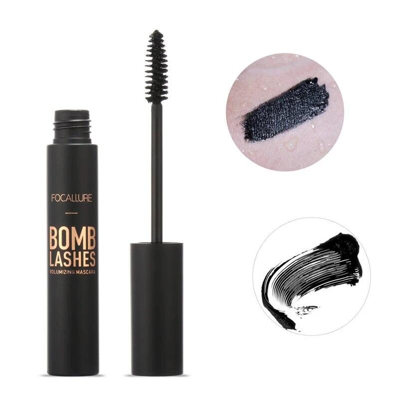 Focallure Professional 3D Black Mascara Volume Curling Makeup Waterproof Thick Lengthening Eyes Makeup Cosmetic