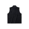 Anta Жилет без рукавов унисекс с застежкой-молнией и воротником-стойкой, цвет черный, баскетбольная серия 172411701-2
