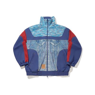 Свободная повседневная куртка из серии коллаборации Li Ning ADSB Женская куртка AFDVF74-1