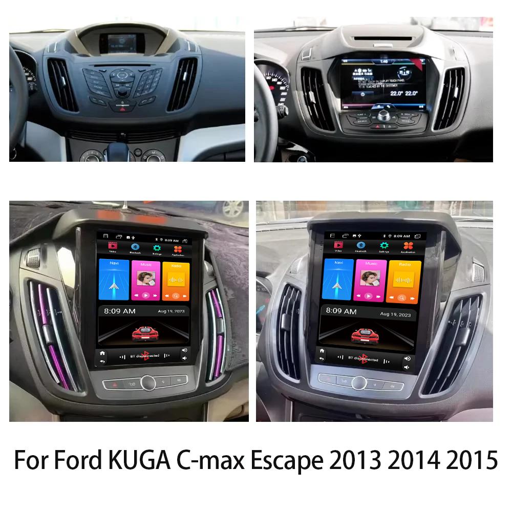 Мультимедийный проигрыватель головное устройство для Ford KUGA C-max Escape 2013 2014 2015 автомобильное радио Android Auto Carplay GPS навигация 2din DVD