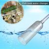 With Filter Handheld Water Changer Pump Aquarium Cleaner Fish Tank Water Changer Siphon Hose