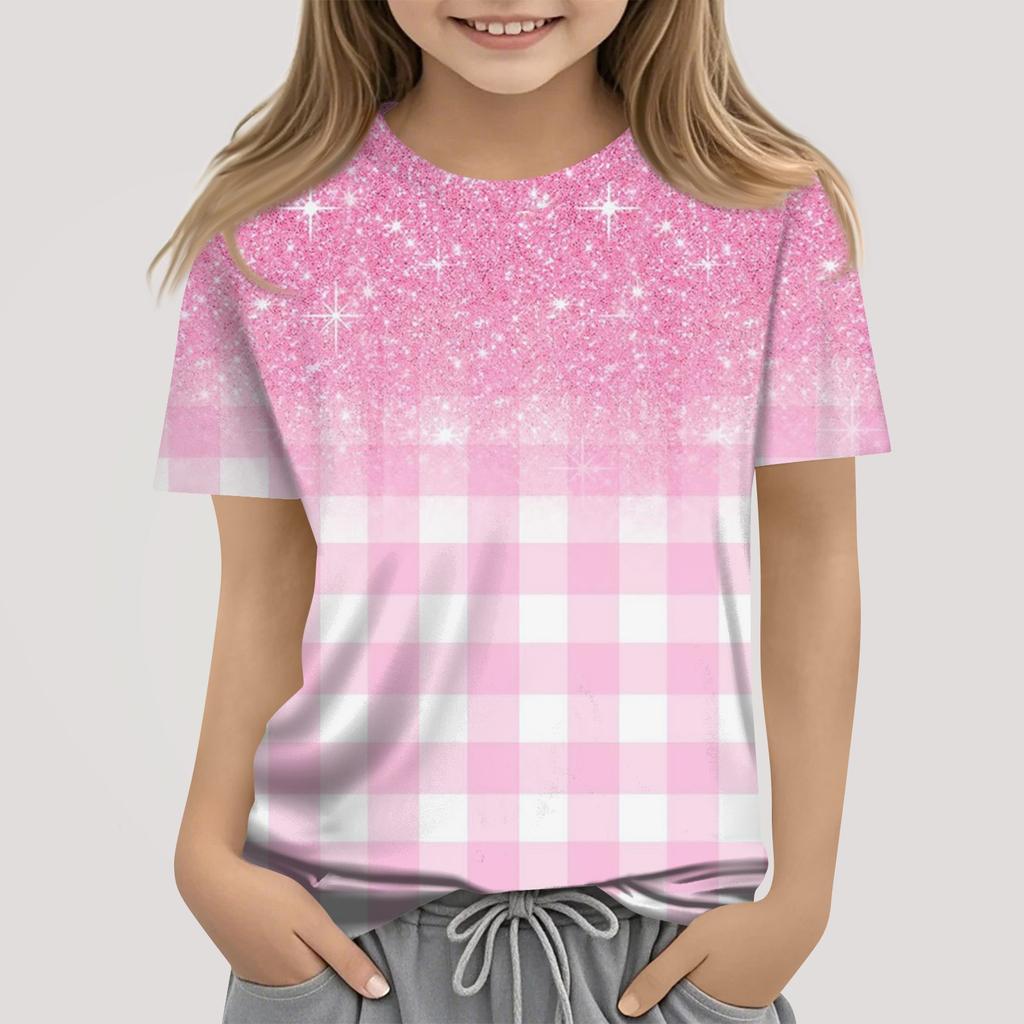 Футболки для малышей, девочек и мальчиков, детские футболки с короткими рукавами и принтом для мальчиков и девочек