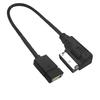 Автомобильный музыкальный интерфейс для AMI MMI AUX-USB-адаптер, кабель-адаптер, флэш-накопитель для Au-di