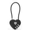 Love Lock Свадебный замок Heart Love Кодовый замок Школьная сумка Рюкзак Тележка Коробка Концентрический замок Цинковый сплав